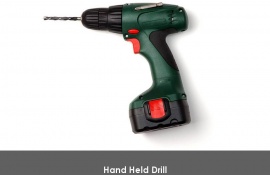 Hand held drill